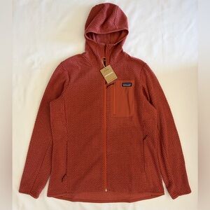 Patagonia R1 Air Full-Zip Hoody Women's Size L POTTERS RED